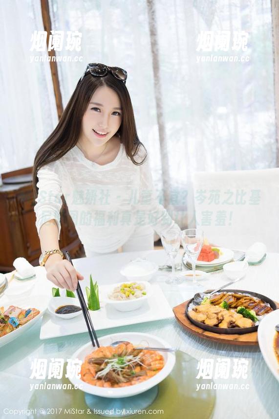 MiStar魅妍社 - 儿童不宜？岑苑之比基尼原图的福利真是好到让人害羞！
