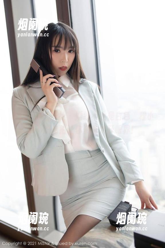 MiStar魅妍社 - 婚纱不止是白色，程小烦不烦私拍让你资源大开眼界！