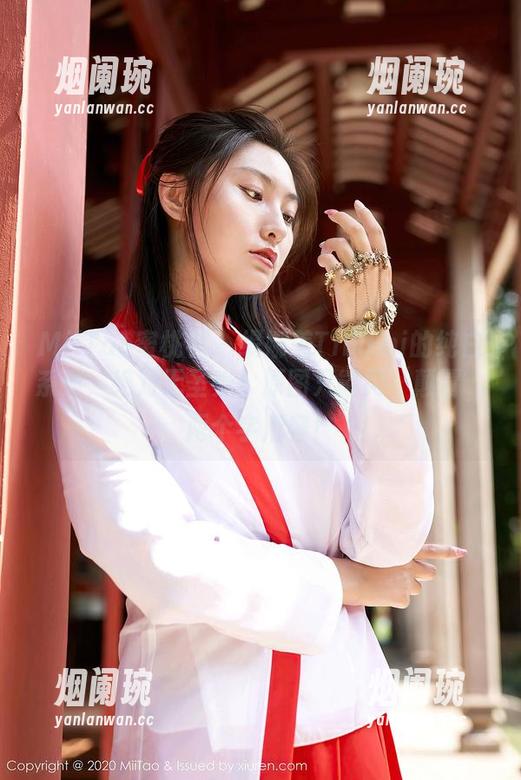 MiiTao蜜桃社 - 缇娜美Tinami的纯白系列，绝对无圣光！原图只能用‘颠覆’两个字形容！