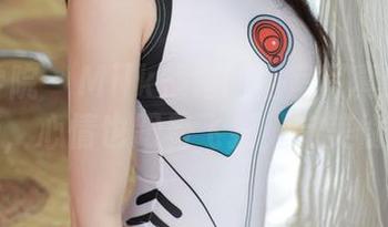 模范学院 – Milk楚楚的浴室写真：水流淌淌，心情也跟着飞扬，完美偷闲！