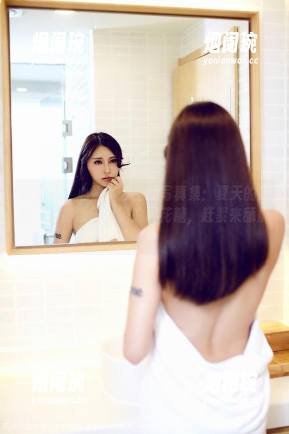 爱蜜社 - 心妍小公主的写真集：夏天的原图，甜得像刚出锅的棉花糖，赶紧来舔屏！