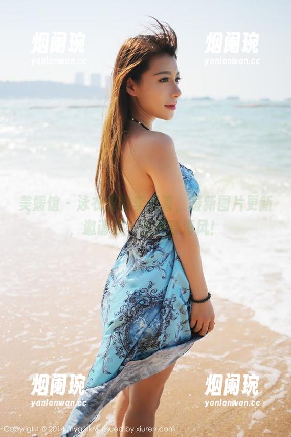 美媛馆 - 泳衣里的李七喜，最新图片更新，邀请你一起感受海风！