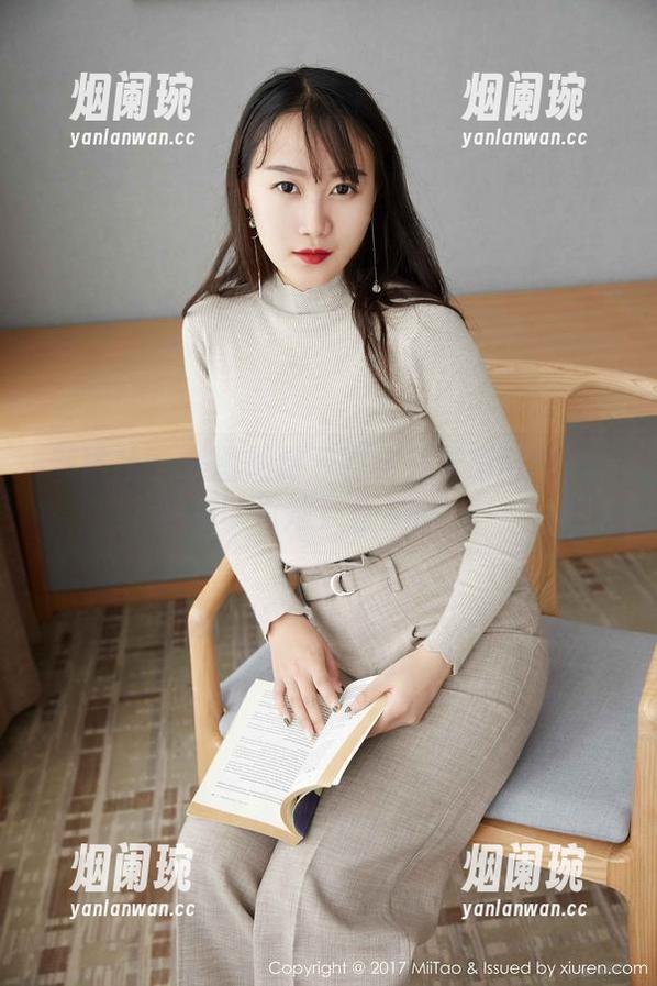蜜桃社-米琪MIKI 蜜桃社 - 美图加持下的秘书米琪MIKI:你以为她只会工作?