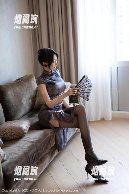 语画界 - 言沫高清写真：高挑美女的每一个角度都太难以抗拒了